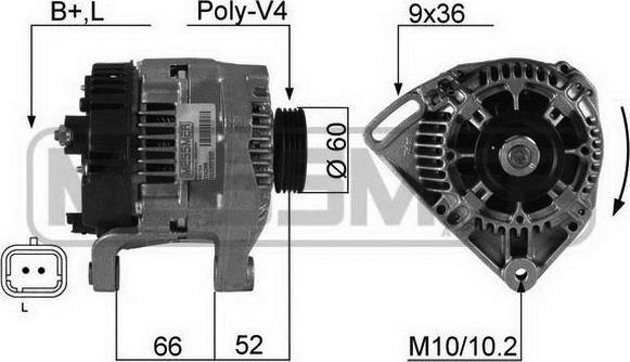 ERA 210285R - Генератор autozip.com.ua