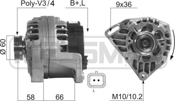 ERA 210286 - Генератор autozip.com.ua