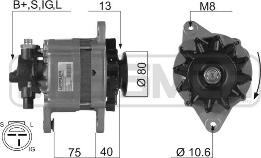 ERA 210288R - Генератор autozip.com.ua