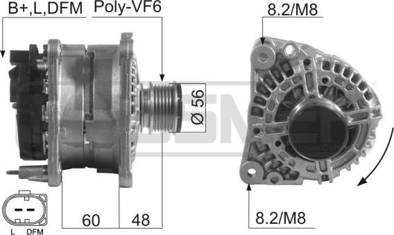 ERA 210231A - Генератор autozip.com.ua