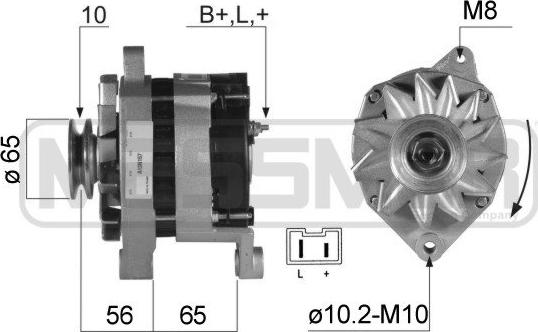 ERA 210226R - Генератор autozip.com.ua