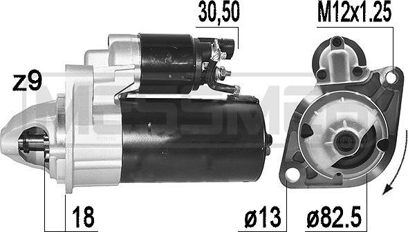 ERA 220996A - Стартер autozip.com.ua