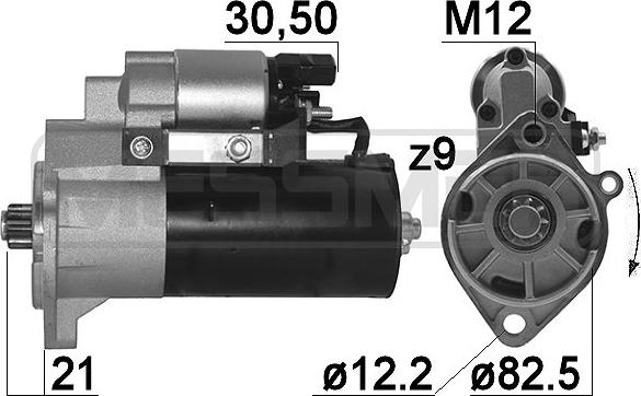 ERA 220651R - Стартер autozip.com.ua