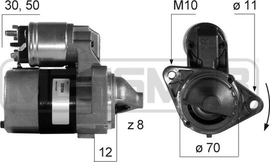 ERA 220154R - Стартер autozip.com.ua