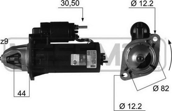 ERA 220355R - Стартер autozip.com.ua