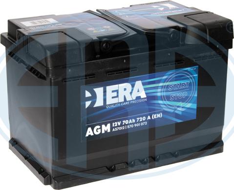ERA A57012 - Стартерна акумуляторна батарея, АКБ autozip.com.ua