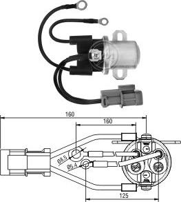 ERA ZM6407 - Тягове реле, стартер autozip.com.ua