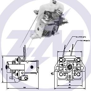 ERA ZM3903 - Тягове реле, стартер autozip.com.ua