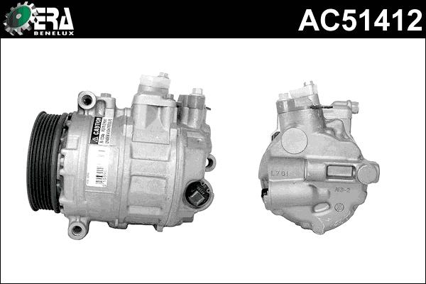 ERA Benelux AC51412 - Компресор, кондиціонер autozip.com.ua