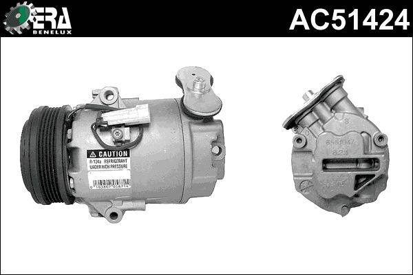 ERA Benelux AC51424 - Компресор, кондиціонер autozip.com.ua