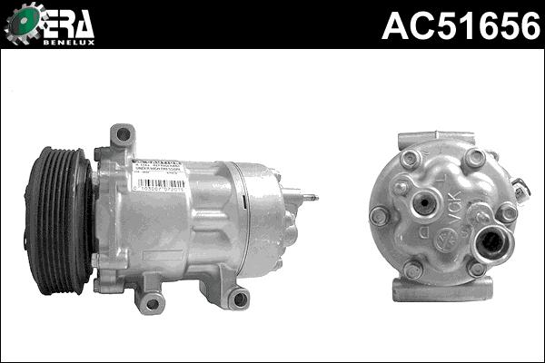 ERA Benelux AC51656 - Компресор, кондиціонер autozip.com.ua