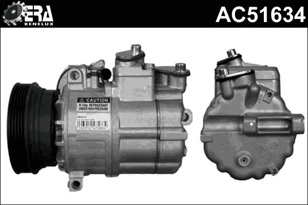 ERA Benelux AC51634 - Компресор, кондиціонер autozip.com.ua