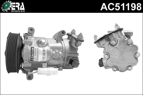 ERA Benelux AC51198 - Компресор, кондиціонер autozip.com.ua