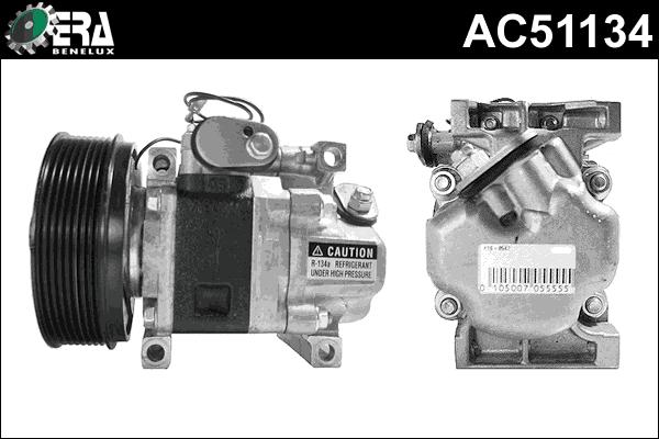 ERA Benelux AC51134 - Компресор, кондиціонер autozip.com.ua