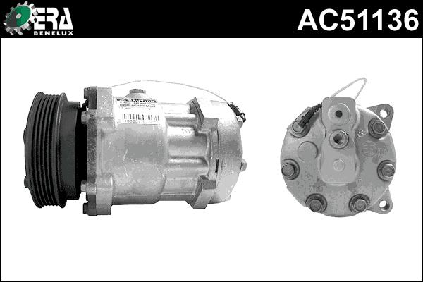 ERA Benelux AC51136 - Компресор, кондиціонер autozip.com.ua