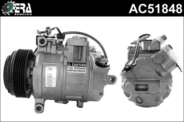 ERA Benelux AC51848 - Компресор, кондиціонер autozip.com.ua