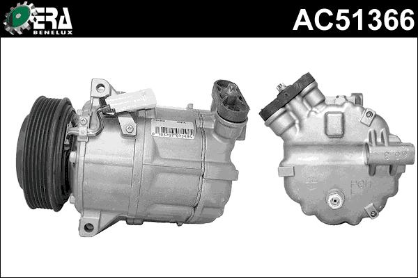 ERA Benelux AC51366 - Компресор, кондиціонер autozip.com.ua