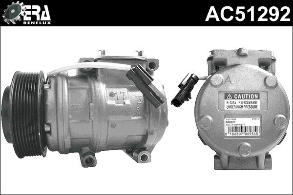 ERA Benelux AC51292 - Компресор, кондиціонер autozip.com.ua