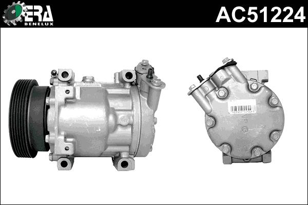 ERA Benelux AC51224 - Компресор, кондиціонер autozip.com.ua