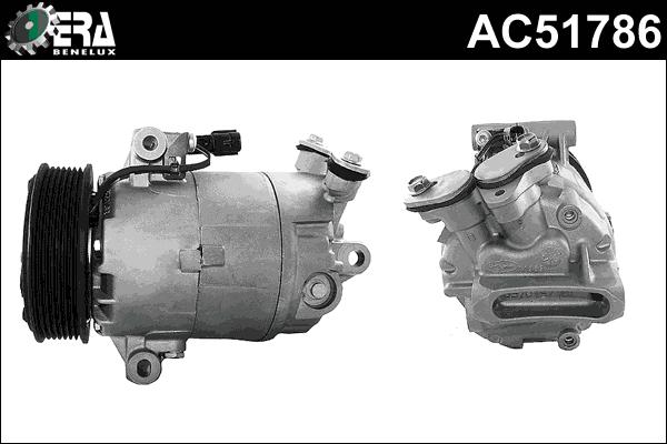 ERA Benelux AC51786 - Компресор, кондиціонер autozip.com.ua