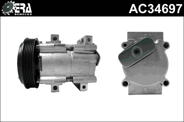 ERA Benelux AC34697 - Компресор, кондиціонер autozip.com.ua