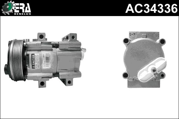 ERA Benelux AC34336 - Компресор, кондиціонер autozip.com.ua