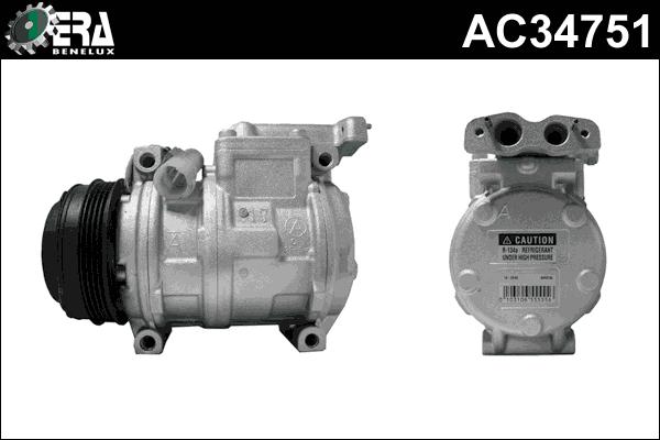 ERA Benelux AC34751 - Компресор, кондиціонер autozip.com.ua