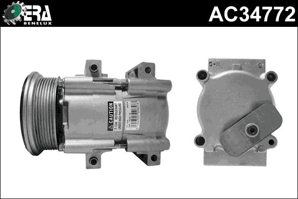 ERA Benelux AC34772 - Компресор, кондиціонер autozip.com.ua