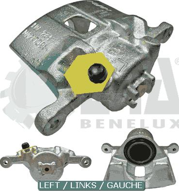 ERA Benelux BC63067 - Гальмівний супорт autozip.com.ua