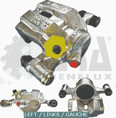 ERA Benelux BC62556 - Гальмівний супорт autozip.com.ua