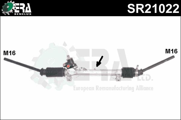 ERA Benelux SR21022 - Рульовий механізм, рейка autozip.com.ua