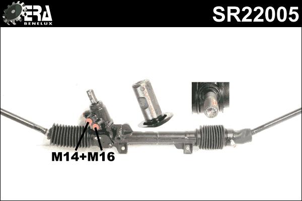 ERA Benelux SR22005 - Рульовий механізм, рейка autozip.com.ua
