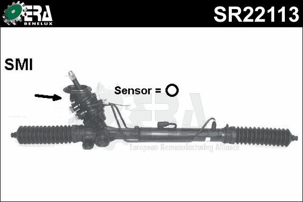 ERA Benelux SR22113 - Рульовий механізм, рейка autozip.com.ua