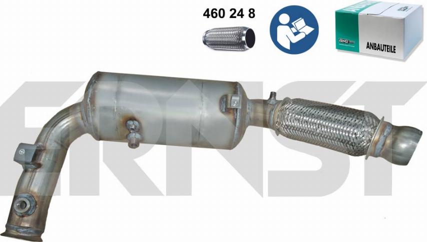 ERNST 910941 - Сажі / частковий фільтр, система вихлопу ОГ autozip.com.ua