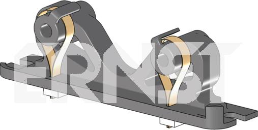 ERNST 491273 - Кронштейн, втулка, система випуску autozip.com.ua