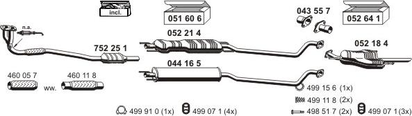 ERNST 050406 - Система випуску ОГ autozip.com.ua