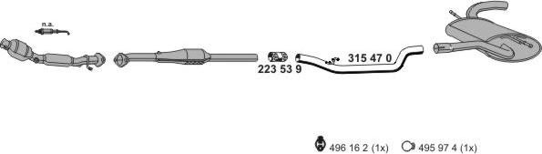 ERNST 031713 - Система випуску ОГ autozip.com.ua