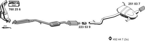 ERNST 020420 - Система випуску ОГ autozip.com.ua