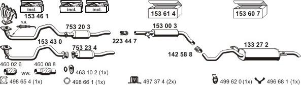 ERNST 070552 - Система випуску ОГ autozip.com.ua