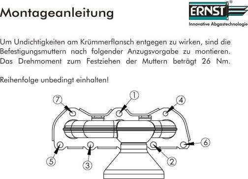 ERNST 753340 - Каталізатор autozip.com.ua