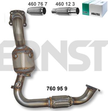 ERNST 760959 - Каталізатор autozip.com.ua