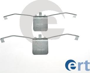 ERT 420046 - Комплектуючі, колодки дискового гальма autozip.com.ua