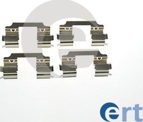 ERT 420055 - Комплектуючі, колодки дискового гальма autozip.com.ua