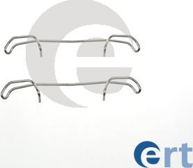 ERT 420056 - Комплектуючі, колодки дискового гальма autozip.com.ua