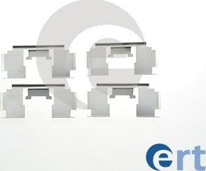 ERT 420060 - Комплектуючі, колодки дискового гальма autozip.com.ua