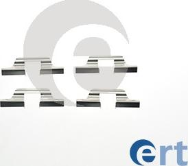 ERT 420068 - Комплектуючі, колодки дискового гальма autozip.com.ua