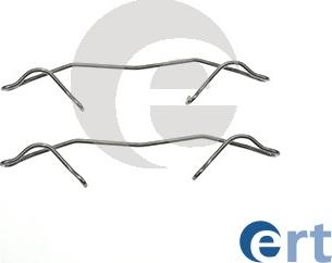 ERT 420006 - Комплектуючі, колодки дискового гальма autozip.com.ua