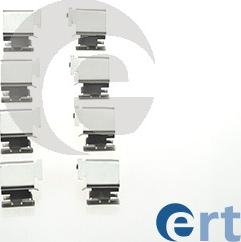 ERT 420008 - Комплектуючі, колодки дискового гальма autozip.com.ua