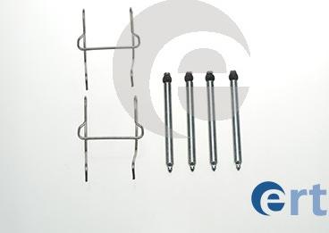 ERT 420019 - Комплектуючі, колодки дискового гальма autozip.com.ua