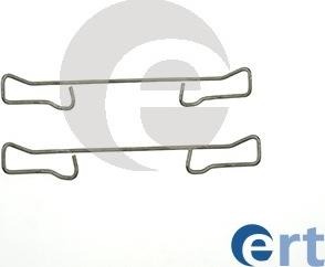 ERT 420010 - Комплектуючі, колодки дискового гальма autozip.com.ua